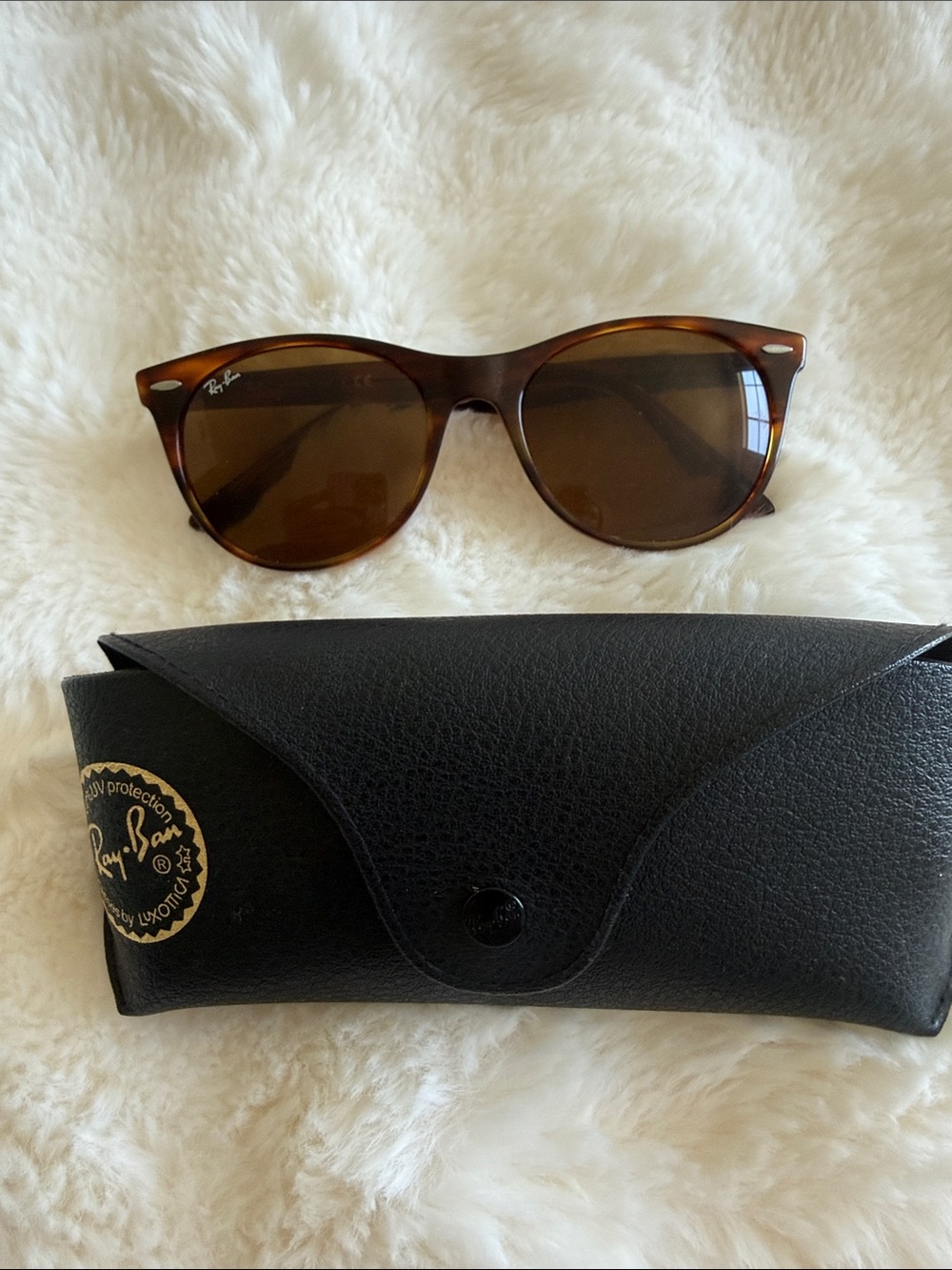 Ray-Ban Tortoiseshell Brown Sunglasses